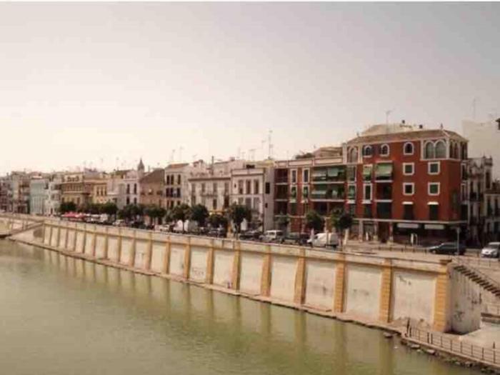 La Luz De Triana Apartamento 3 Dormitorios Sevilla Bagian luar foto